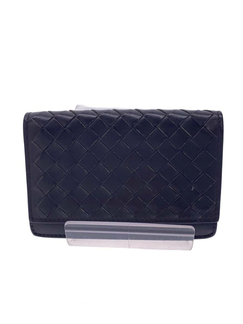BOTTEGA VENETA Card Case Wallet Leather Brown